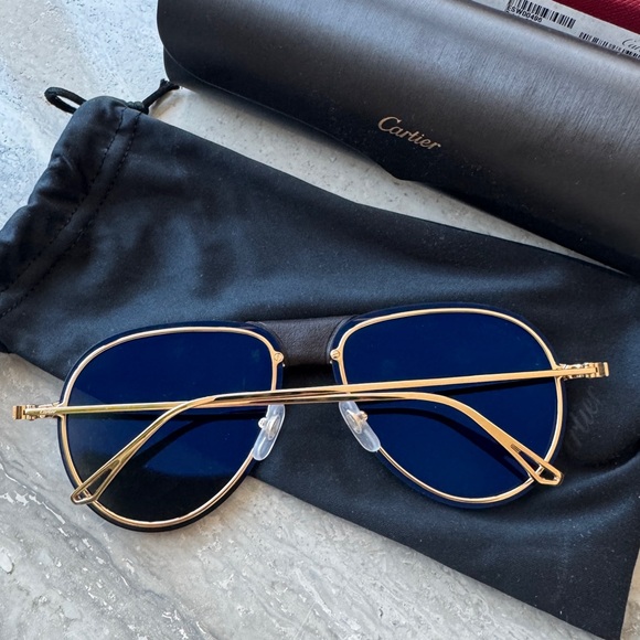 Cartier Santos De Cartier Sunglasses - Picture 2 of 9